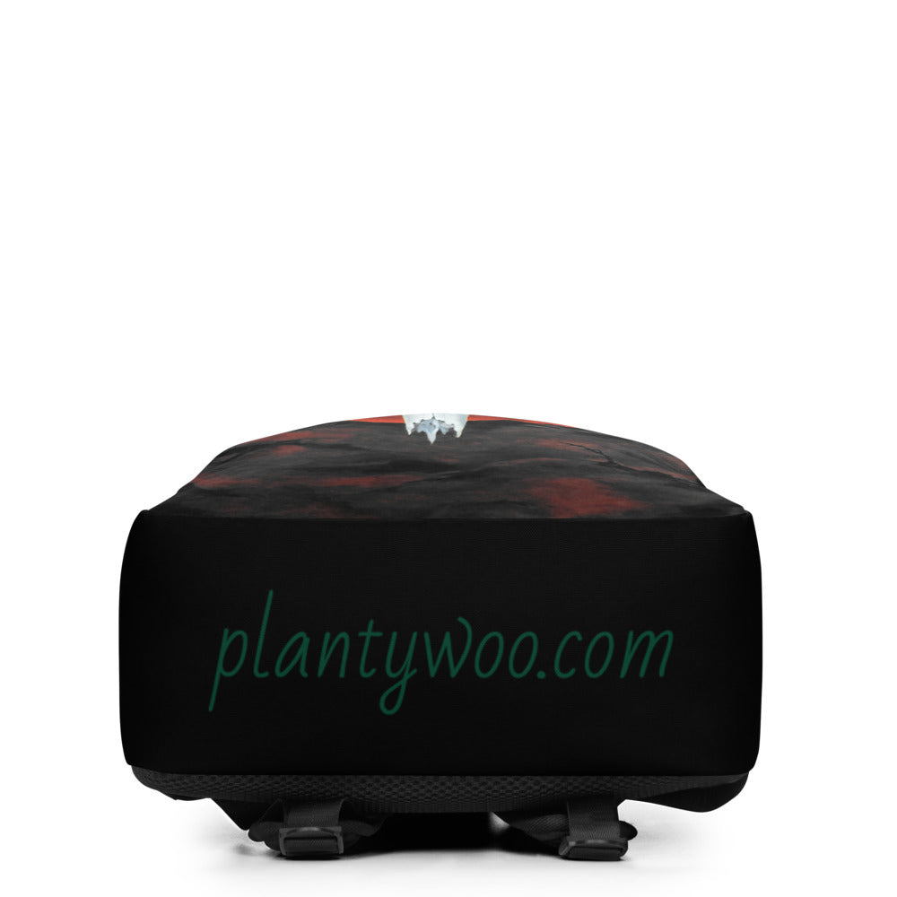 Dessert apocalypse deer skull Backpack - Plantywoo original