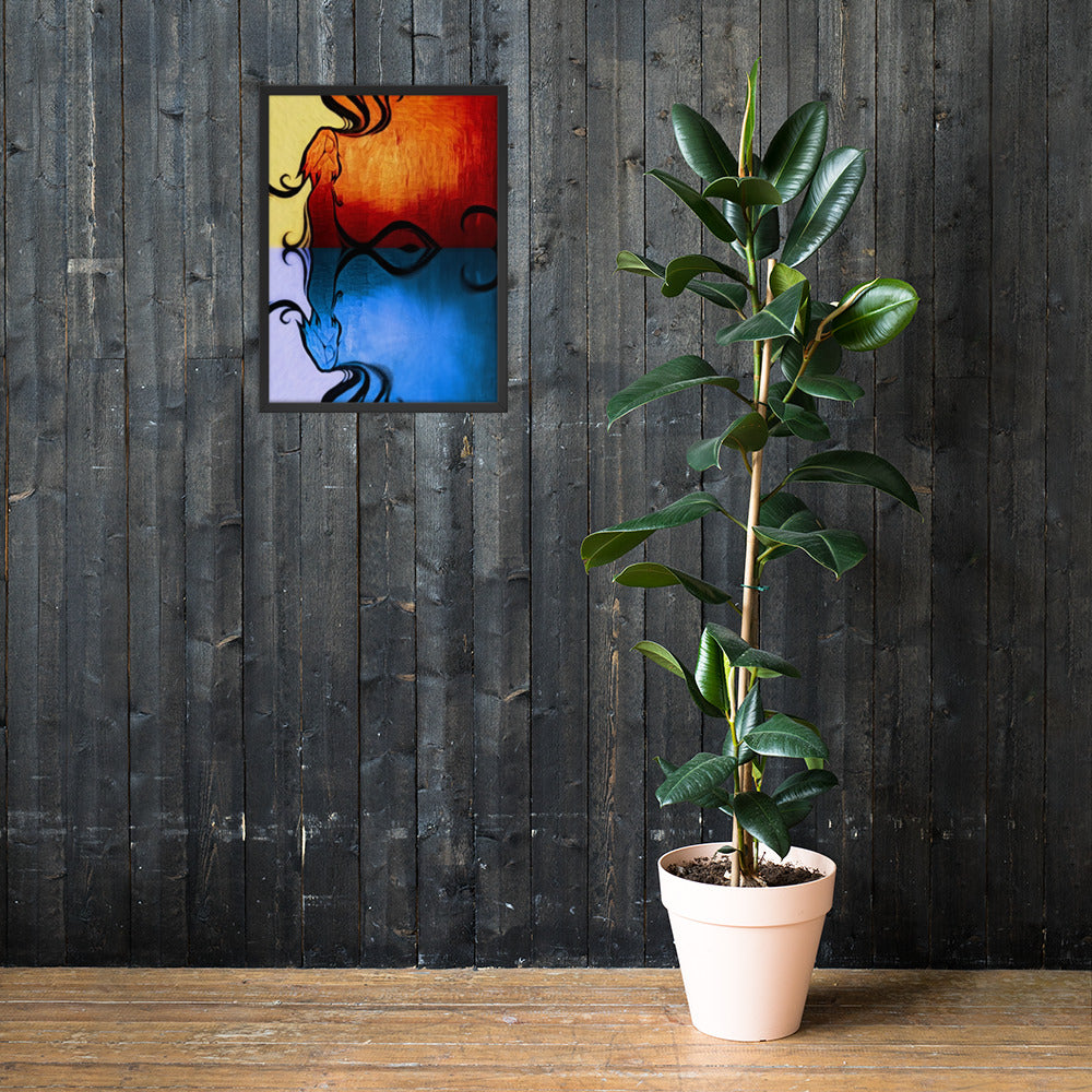 The Lady Framed poster